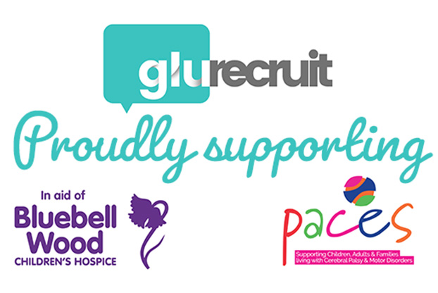 Glu Recruit supports Bluebell Wood Children’s Hospice and Paces as chosen charities as innovative fundraising campaign gets underway